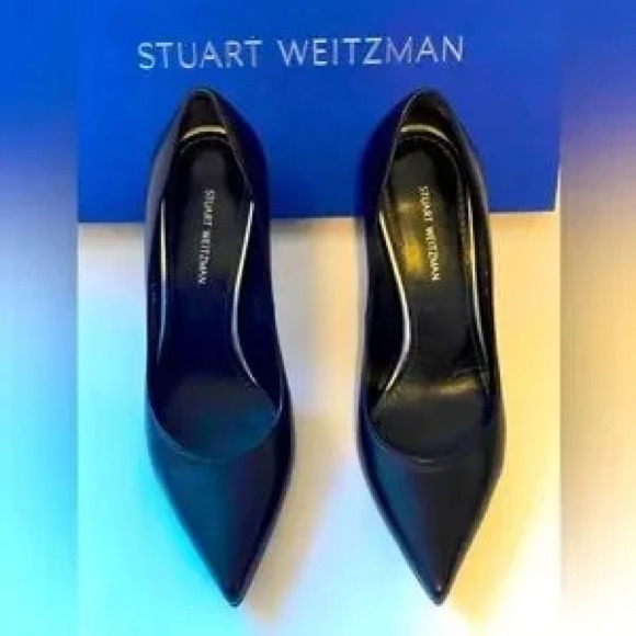 Stuart Weitzman Royal Leather Stiletto High heel main image 3